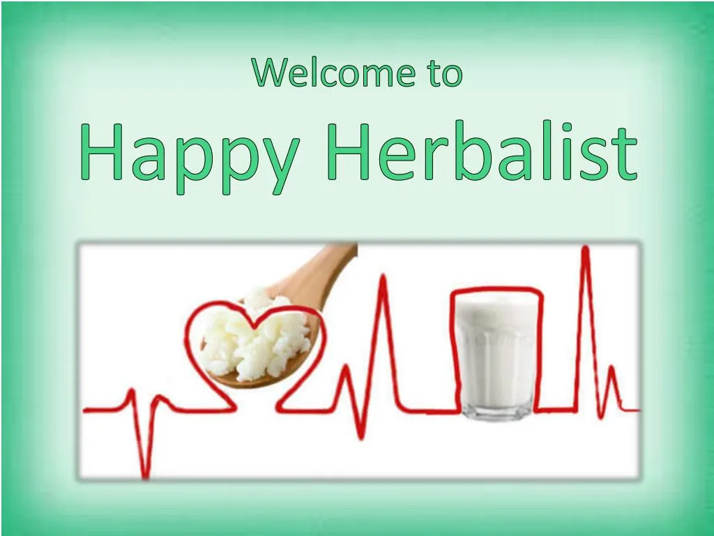 welcome to happy herbalist