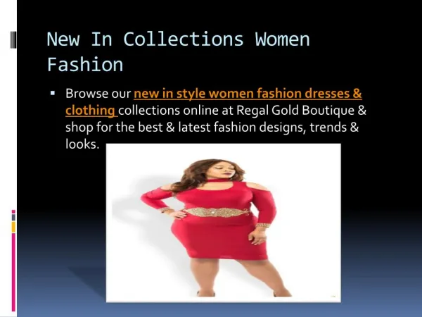 New In Collections Women Fashion Dresses