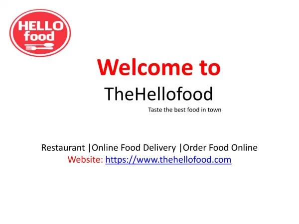 HelloFood Online Food Order Lunch in Madhapur Hyderabad Thehellofood