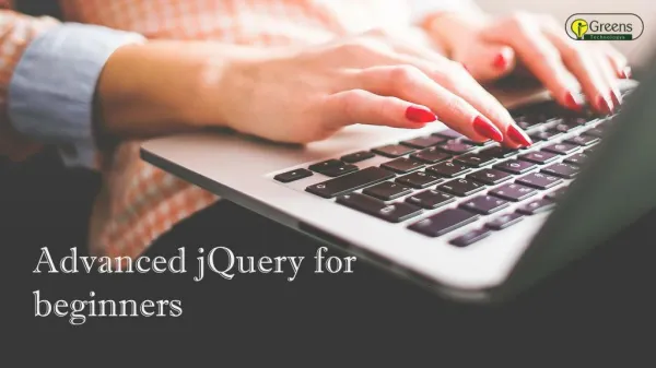 Advance jQuery for beginners