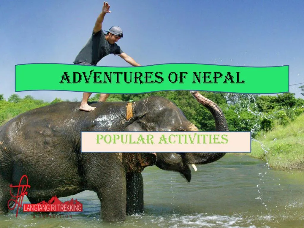 adventures of nepal