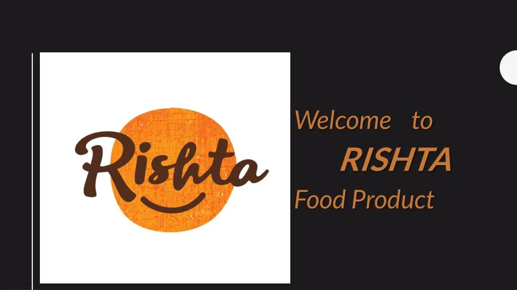 welcome to rishta food product