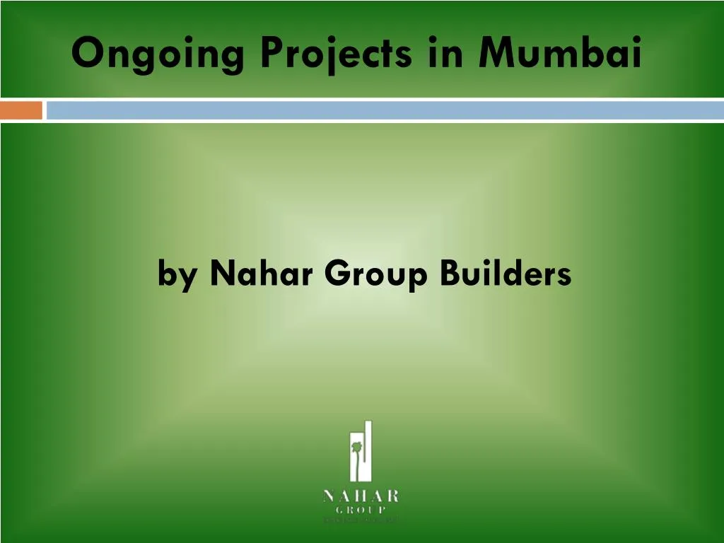 ongoing projects in mumbai