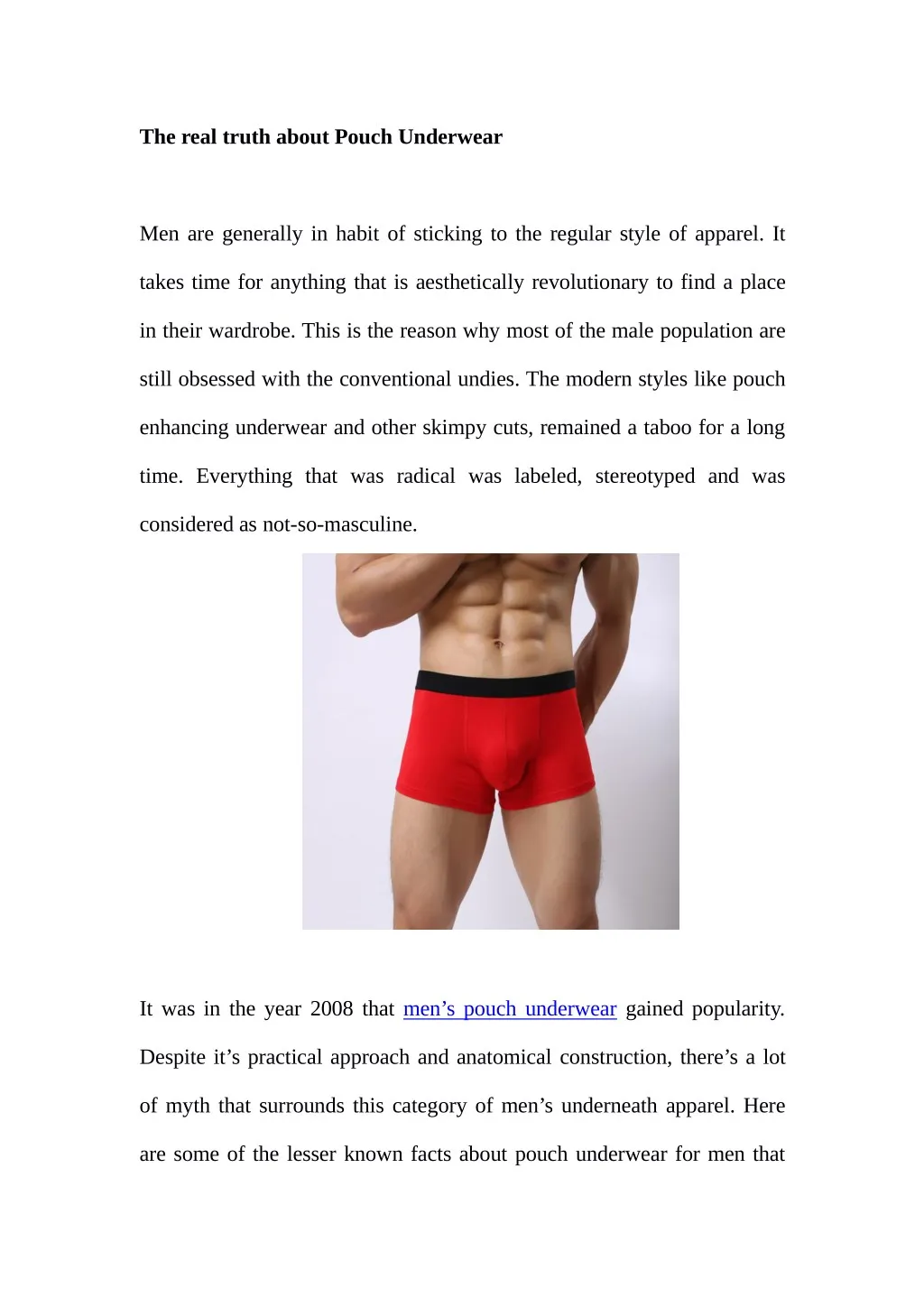the real truth about pouch underwear