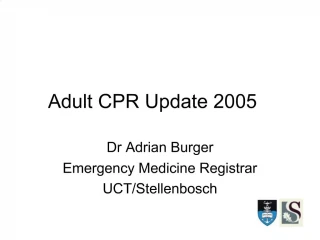 Adult CPR Update 2005 - slide 1