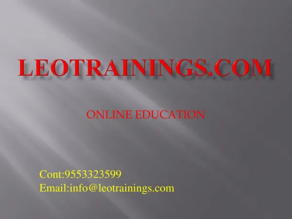 online education