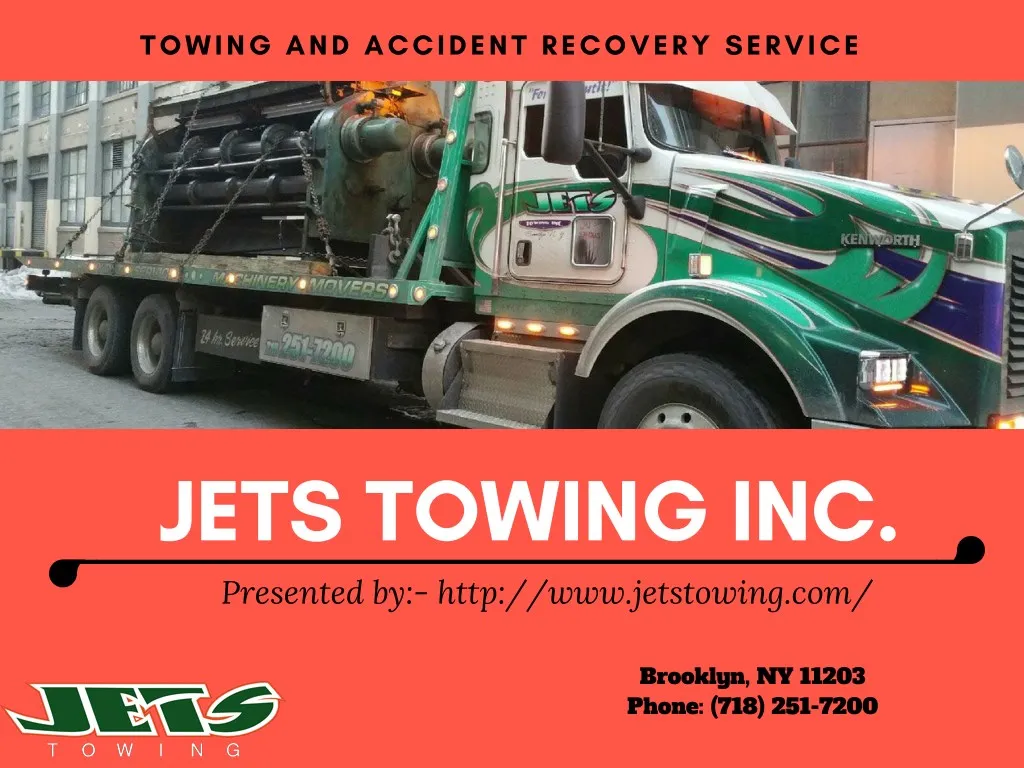 towing and accident recovery service