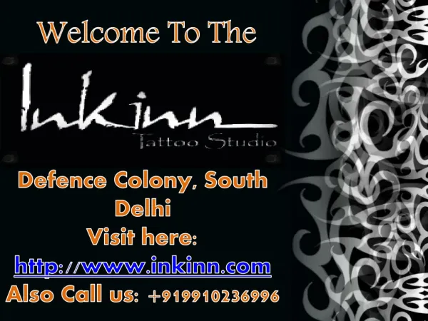 Inkinn Best Tattoo Makers in South Delhi
