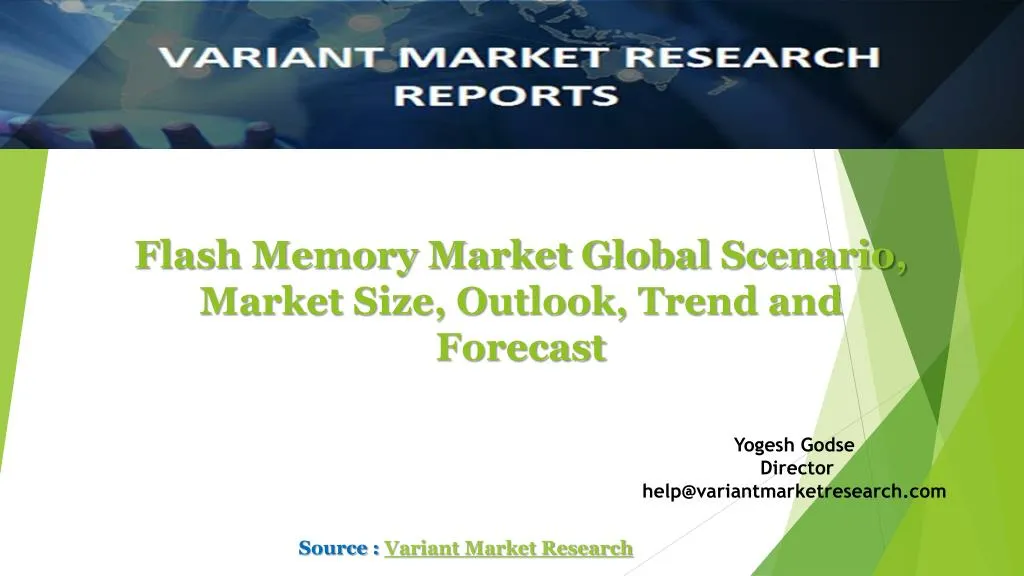 flash memory market global scenario market size outlook trend and forecast