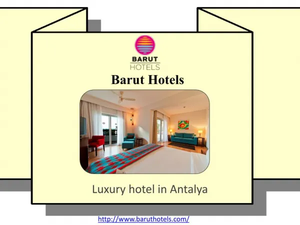 Luxury hotel in Antalya