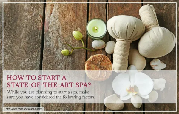 Things to keep in mind while opening a new spa