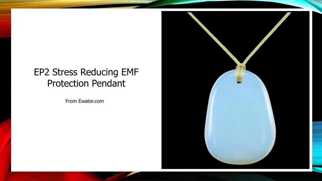 ep2 stress reducing emf protection pendant