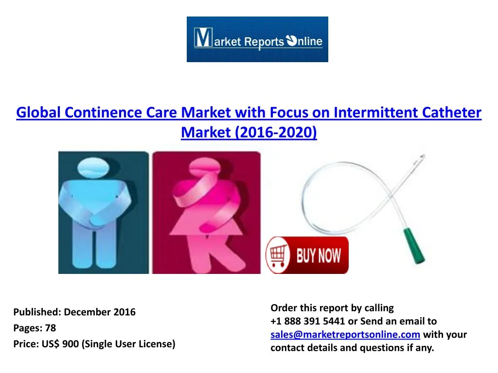 global continence care market with focus