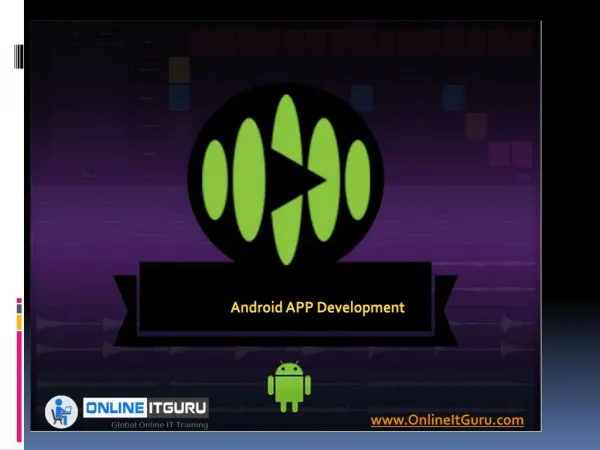 Android Online Training Hyderabad | Android Online Course