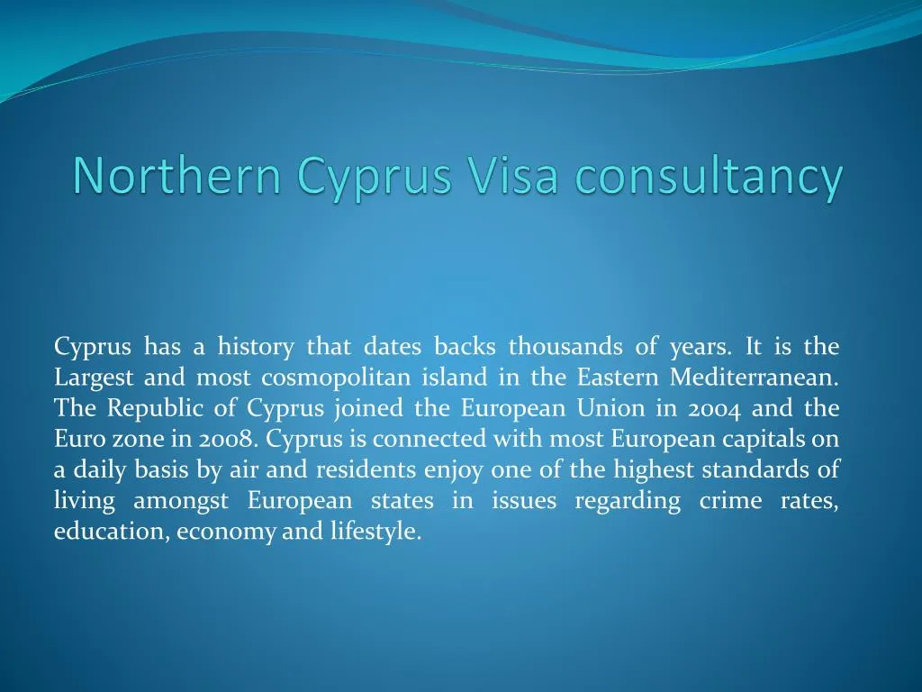 northern cyprus visa consultancy