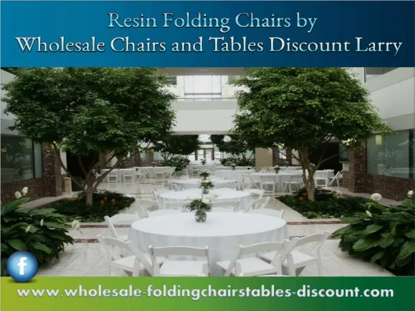 Resin Folding Chairs by Wholesale Chairs and Tables Discount Larry