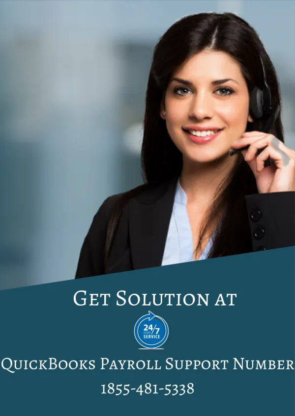 Get Solution at 24/7 QuickBooks Payroll Support Number