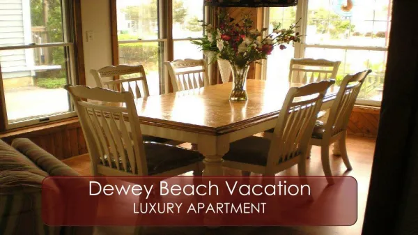 Dewey Beach Vacation Rentals At Rodney Dunes Pier 12
