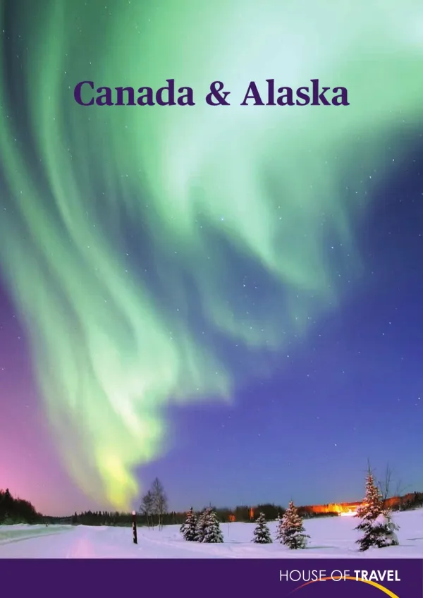 House of travel - Canada & Alaska Brochure 2017