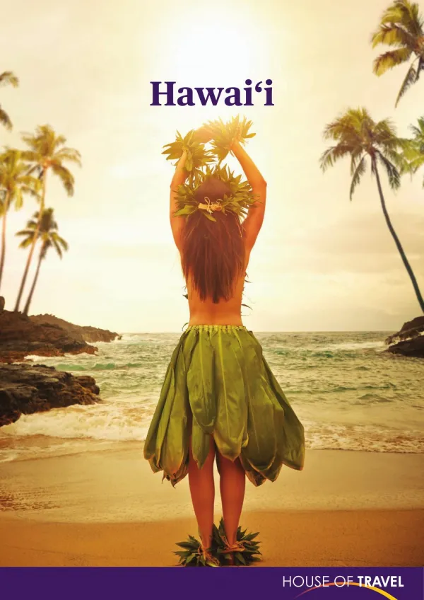 House of travel - Hawaii Brochure 2017
