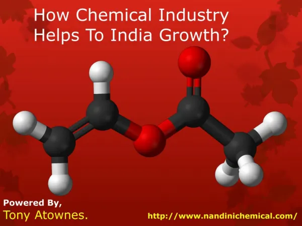 How Chemical Industry Helps To India Growth
