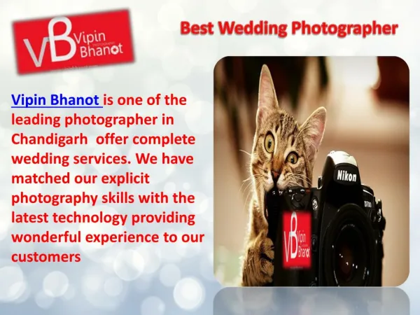 VIPIN BHANOT - Wedding Photographer in Chandigarh