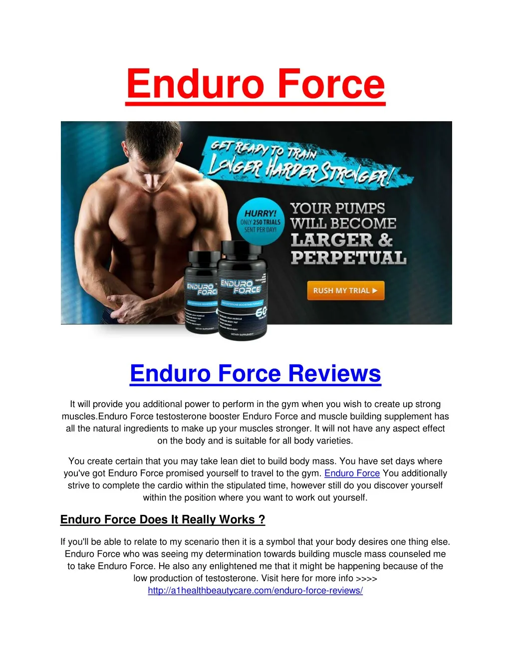 enduro force