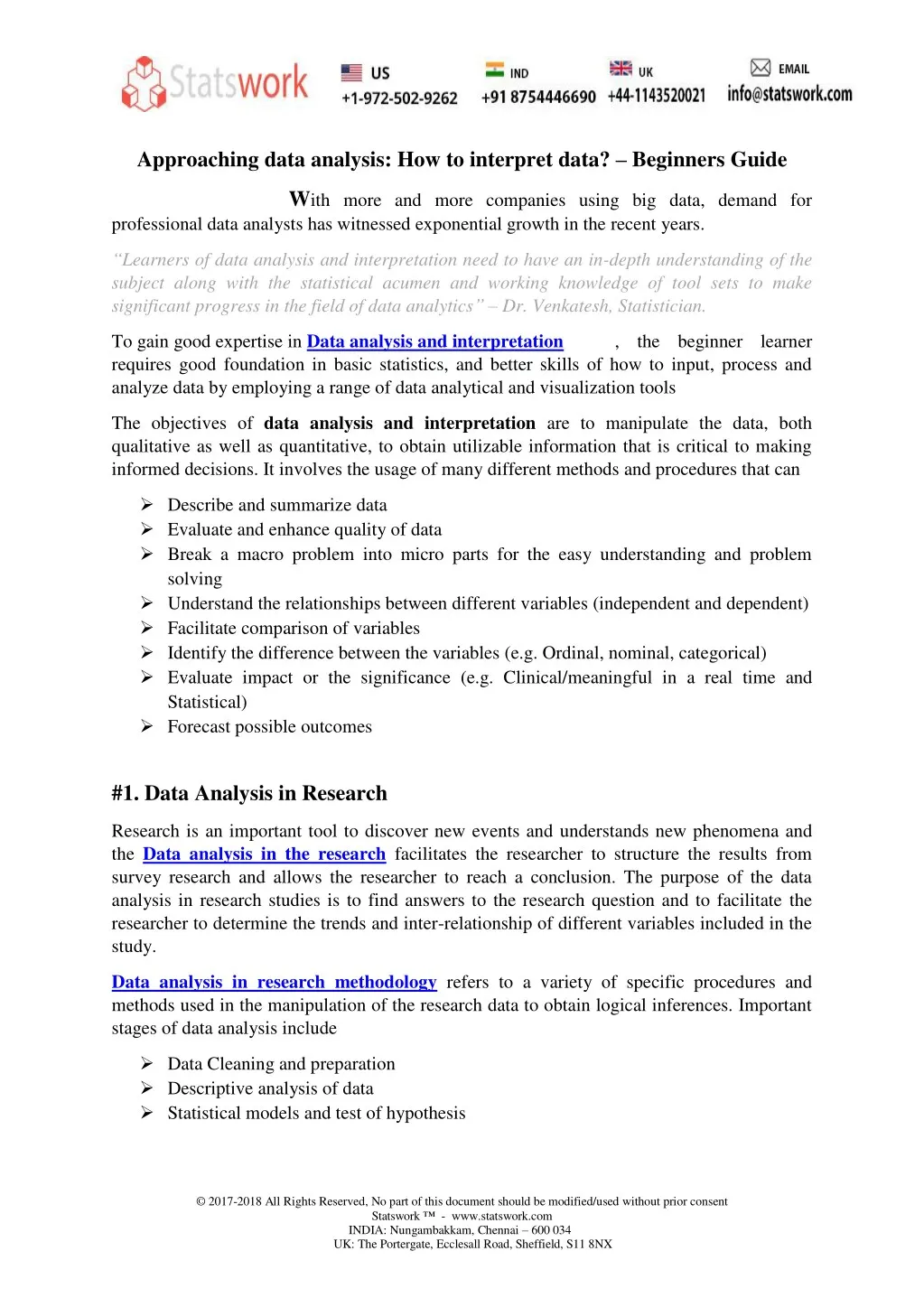 approaching data analysis how to interpret data