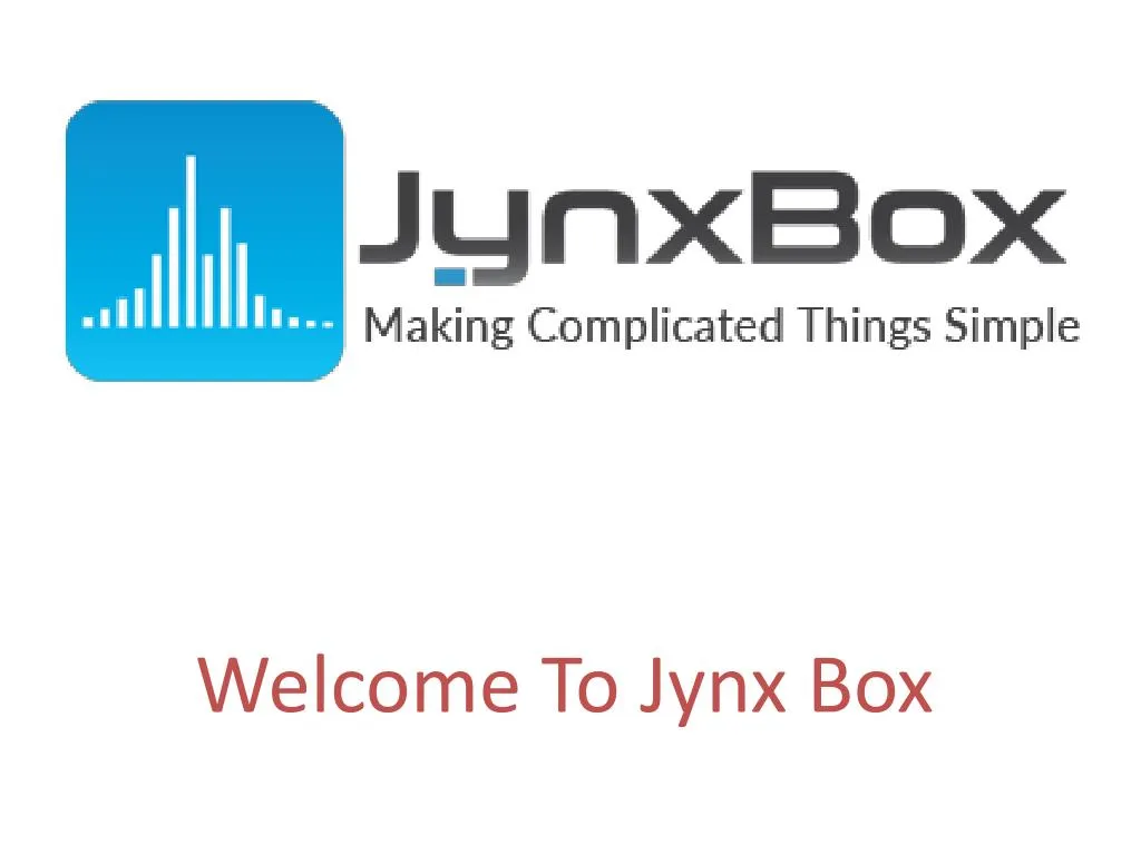 welcome to jynx box