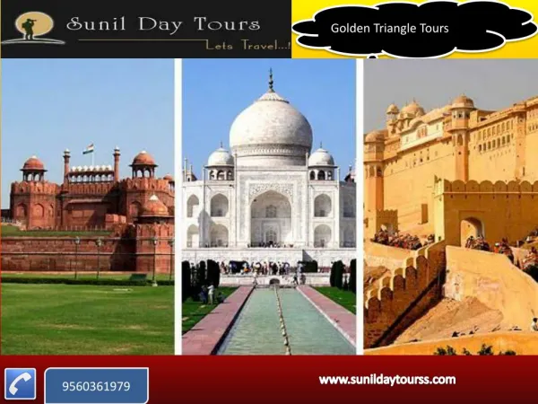 Golden Triangle Delhi Agra Jaipur Tour