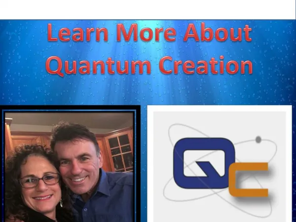 Learn the quantum creation of the world: