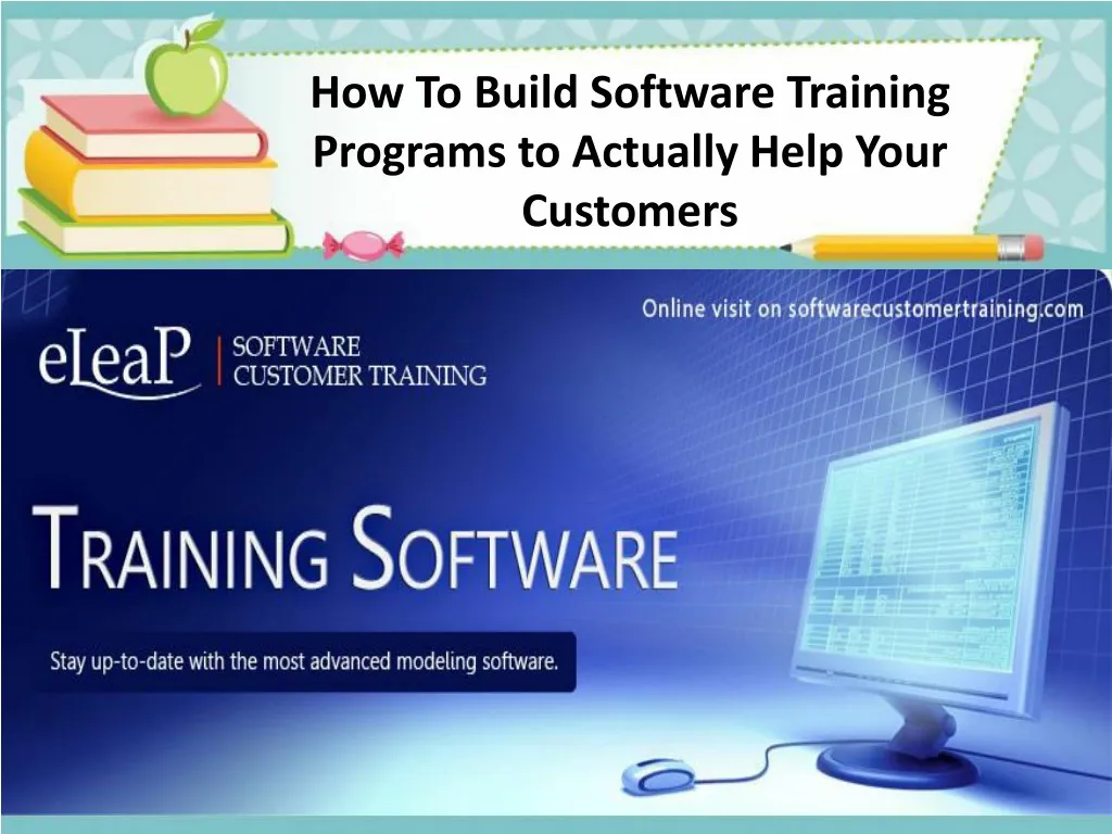 how to build software training programs