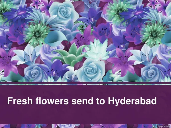 Fresh flowers send to Hyderabad | Delivery flowers online Hyderabad