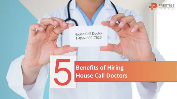 House Call Doctors Are Making A Comeback