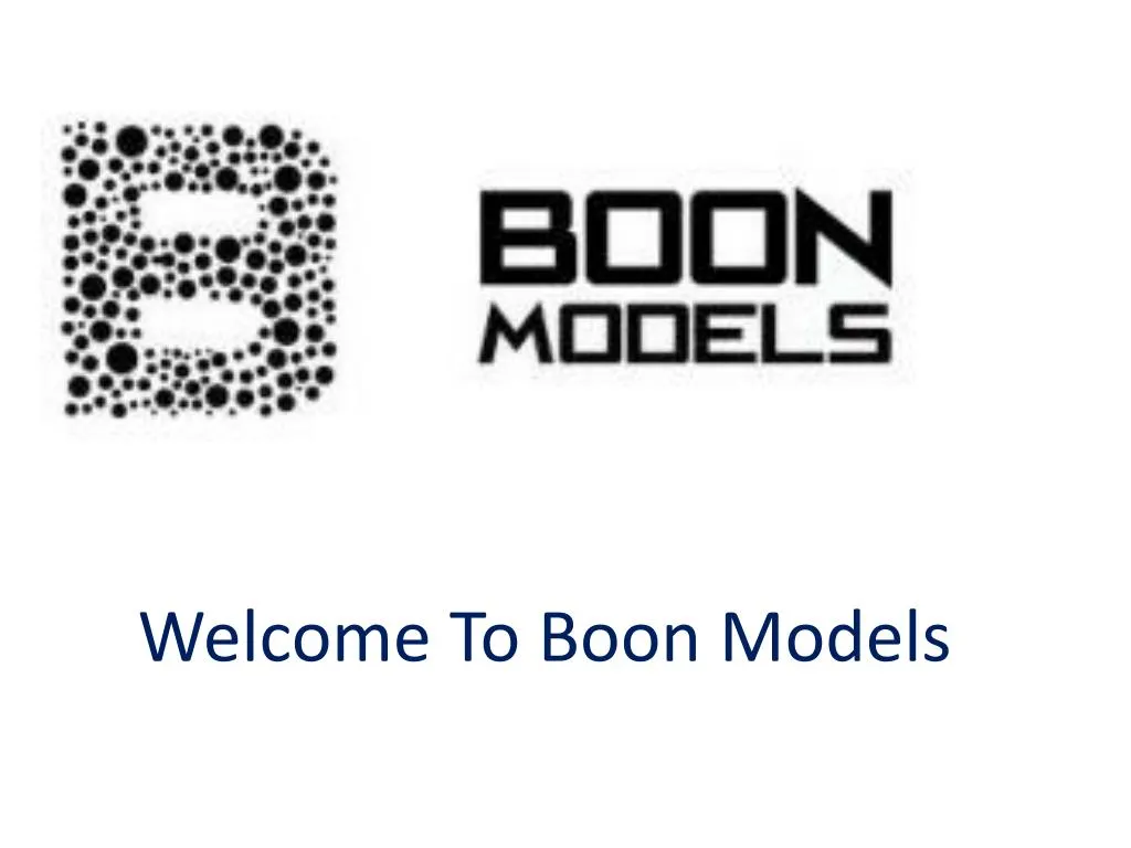 welcome to boon models