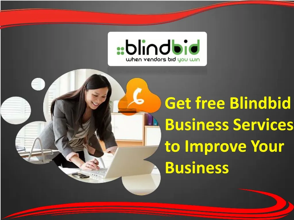 get free blindbid business services to improve