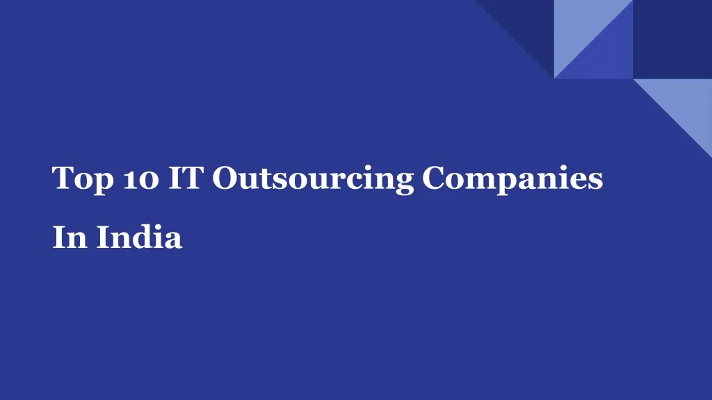 top 10 it outsourcing companies