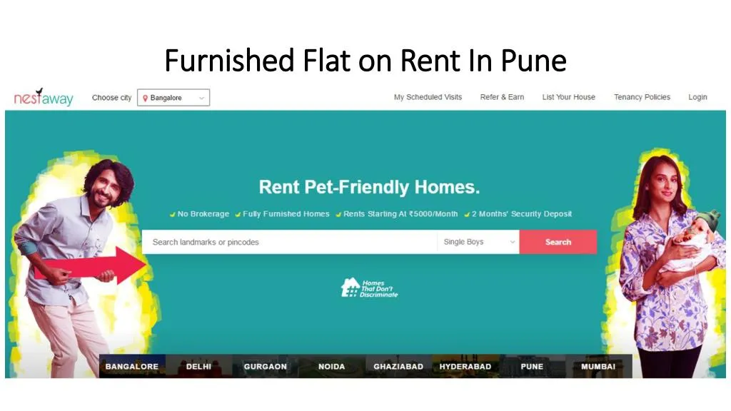 furnished flat on rent in pune