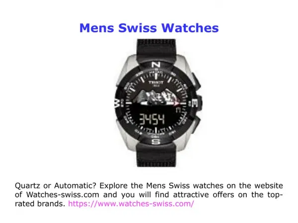 Swiss Watches Shop Online
