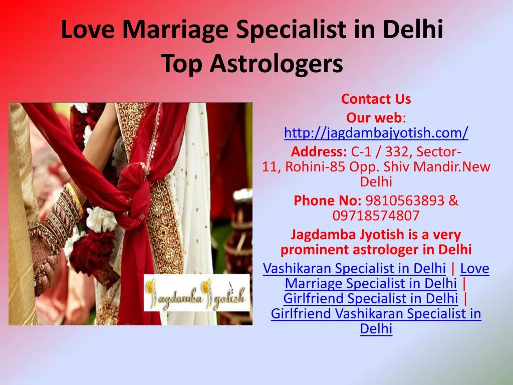 love marriage specialist in delhi top astrologers