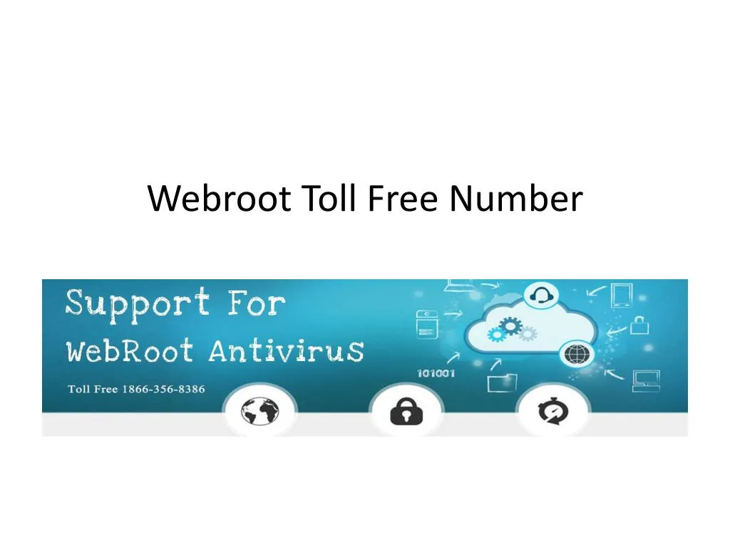 webroot toll free number