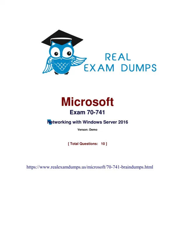 How To Pass Microsoft 70-741 Exam In Easy Way
