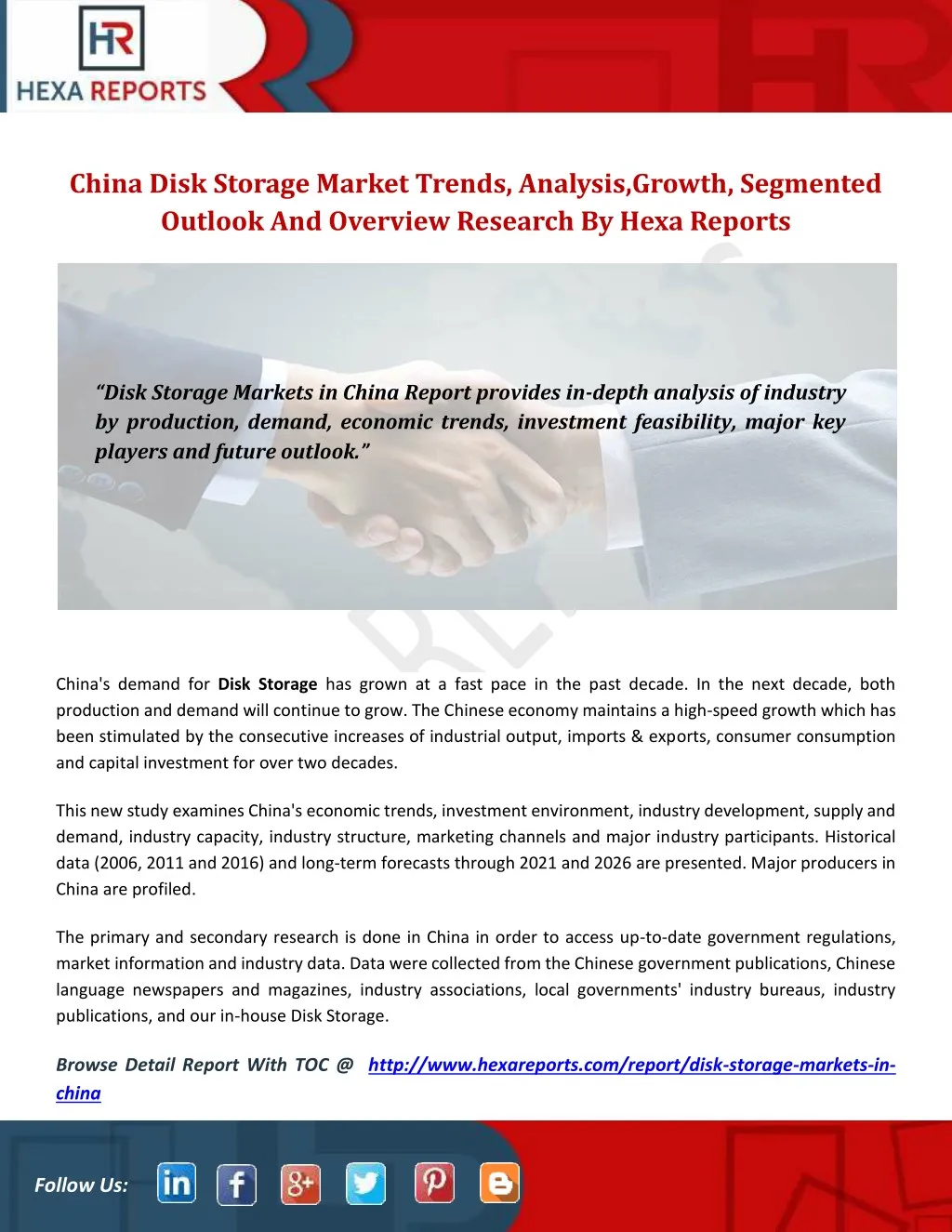 china disk storage market trends analysis growth