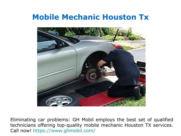 Houston Mobile Mechanics