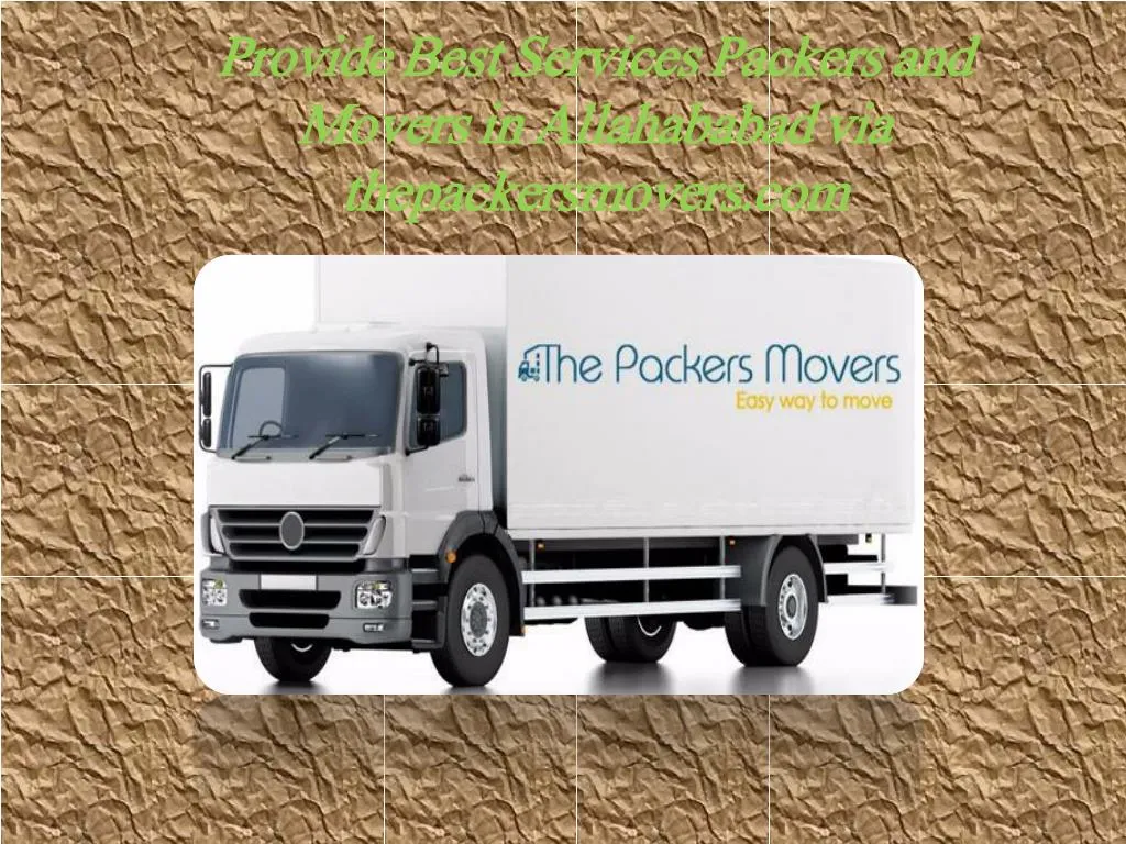 provide best services packers and movers