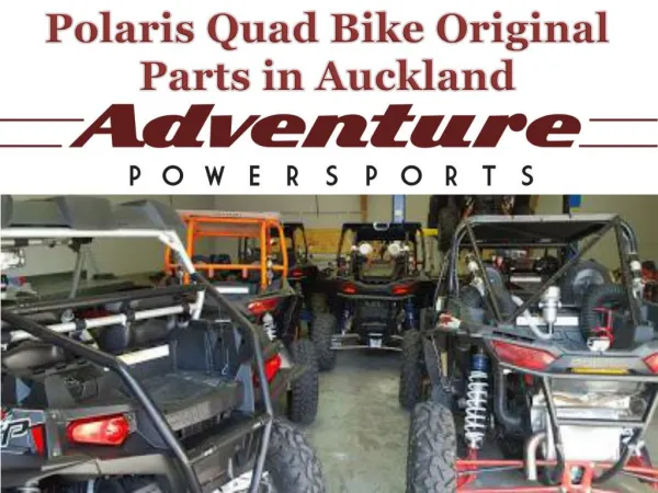 Polaris Quad Bike Original Parts in Auckland | Adventure Powersports