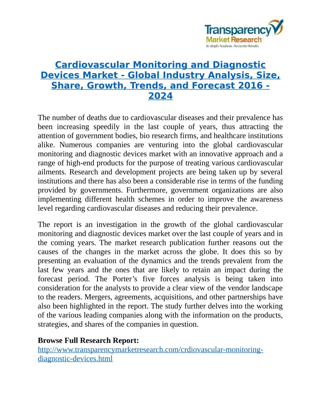 cardiovascular monitoring and diagnostic devices