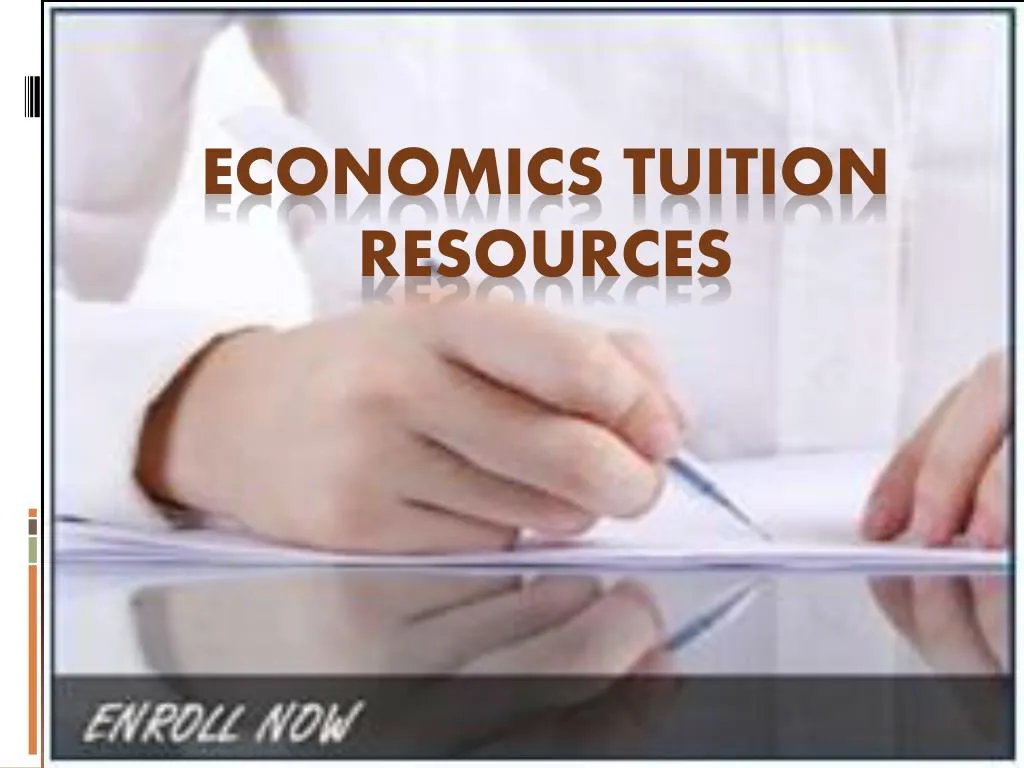 economics tuition resources