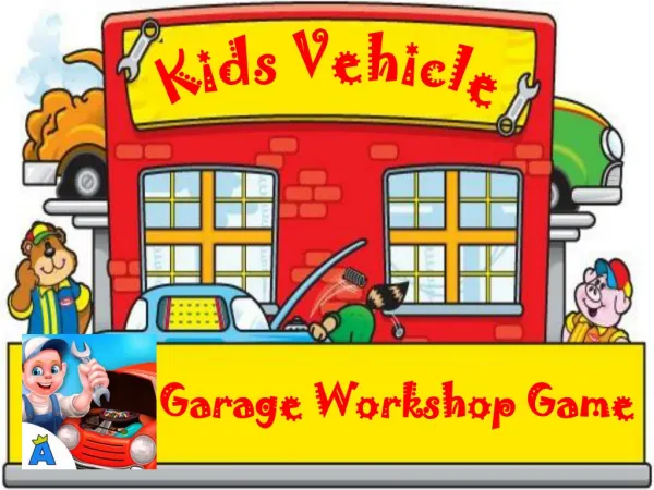 Kids Vehicle Garage Workshop