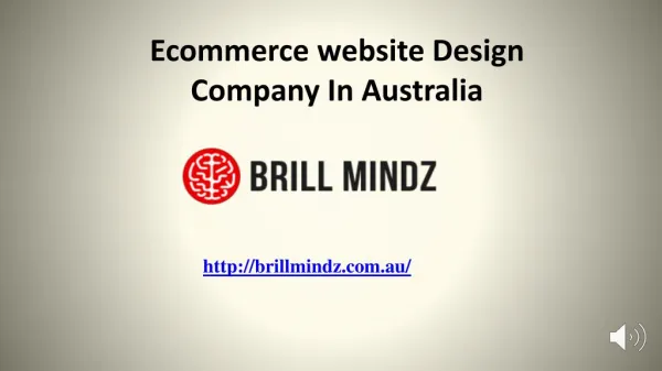 Best Ecommerce website design company in australia